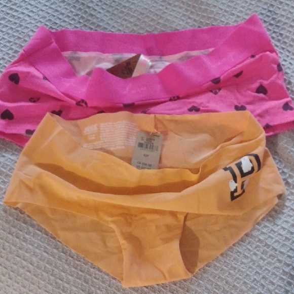 PINK Victoria's Secret Other - 😍Bundle Of 2 PINK Victoria's Secret Pink and Orange Underwear Collection